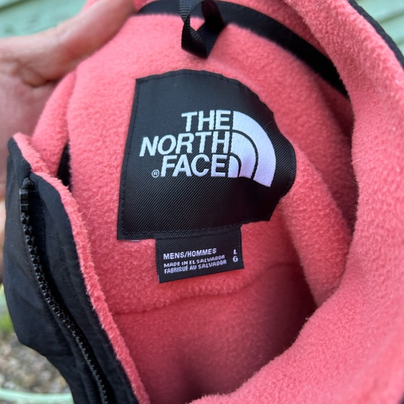 Men’s The North Face Salmon/Black Denali Polartec Fleece Size L - Picture 3 of 9